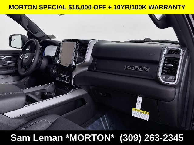 New 2026 Diamond Black Crystal Pearl-Coat Exterior Paint Ram Big Horn/Lone Star image 28