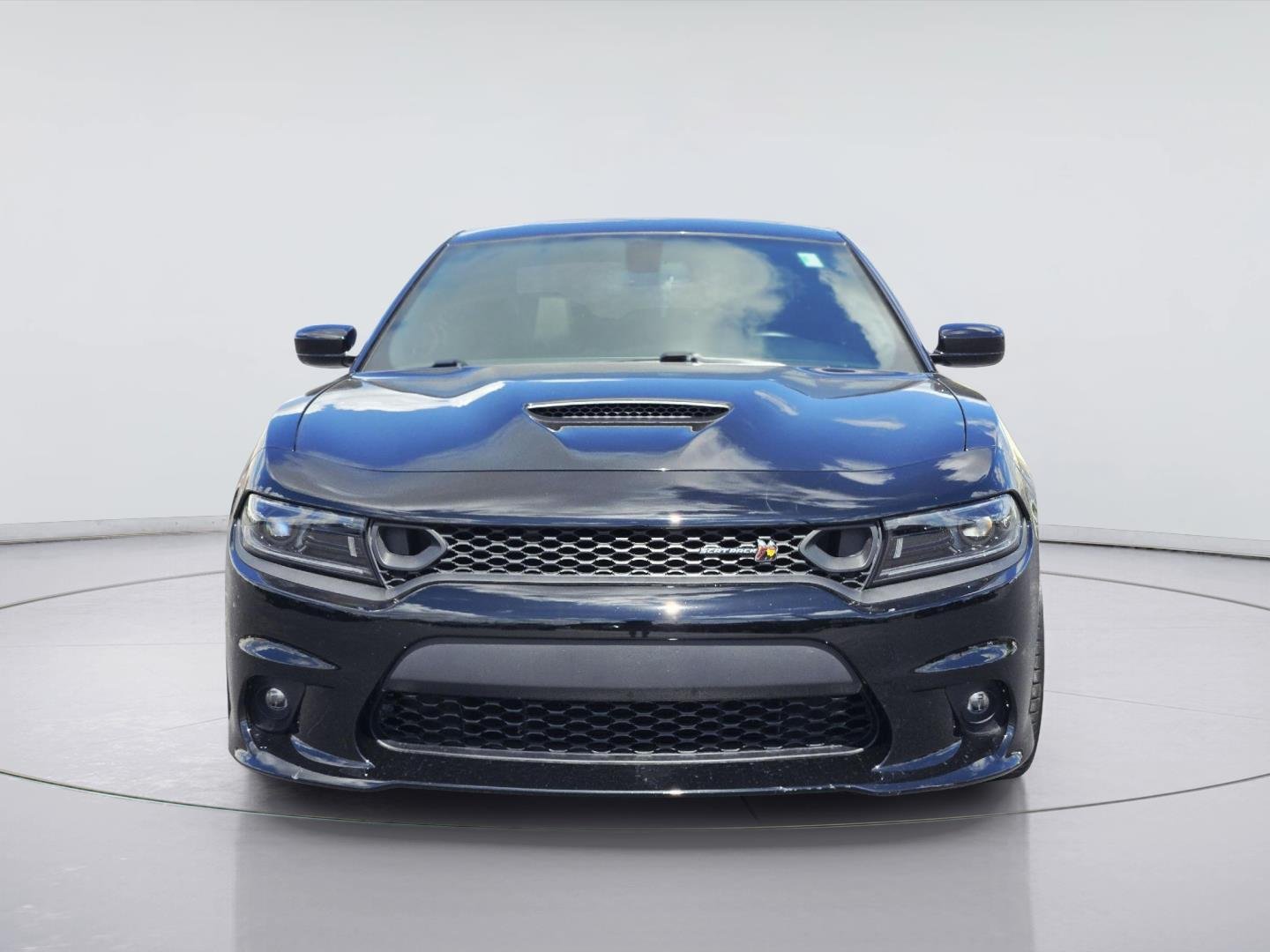 Used 2023 Pitch Black Clearcoat Dodge Scat Pack image 2