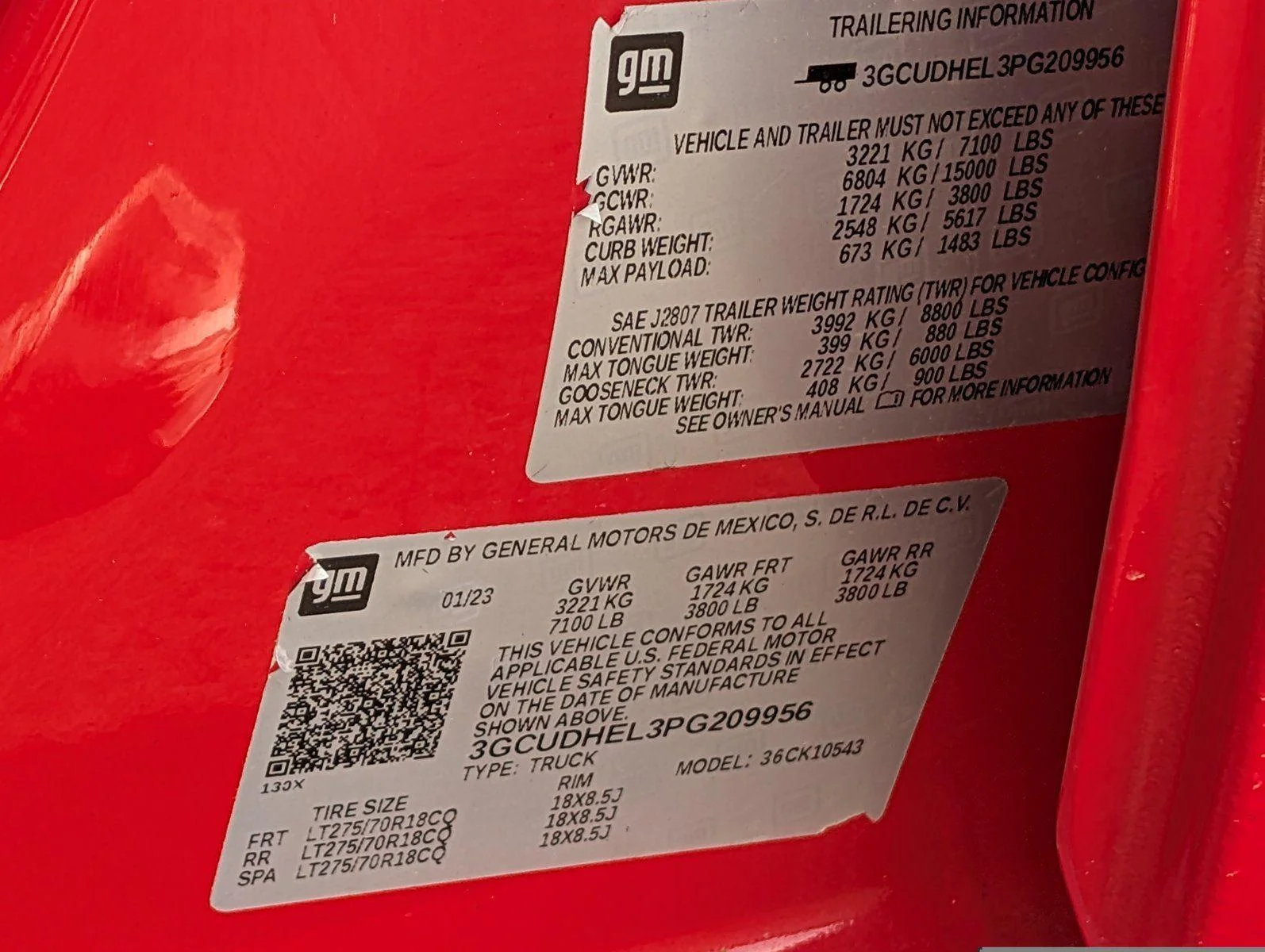 Used 2023 Red Hot Chevrolet ZR2 image 12