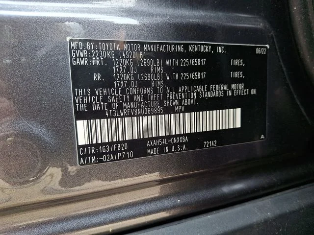 Used 2022 Gray Toyota LE image 27