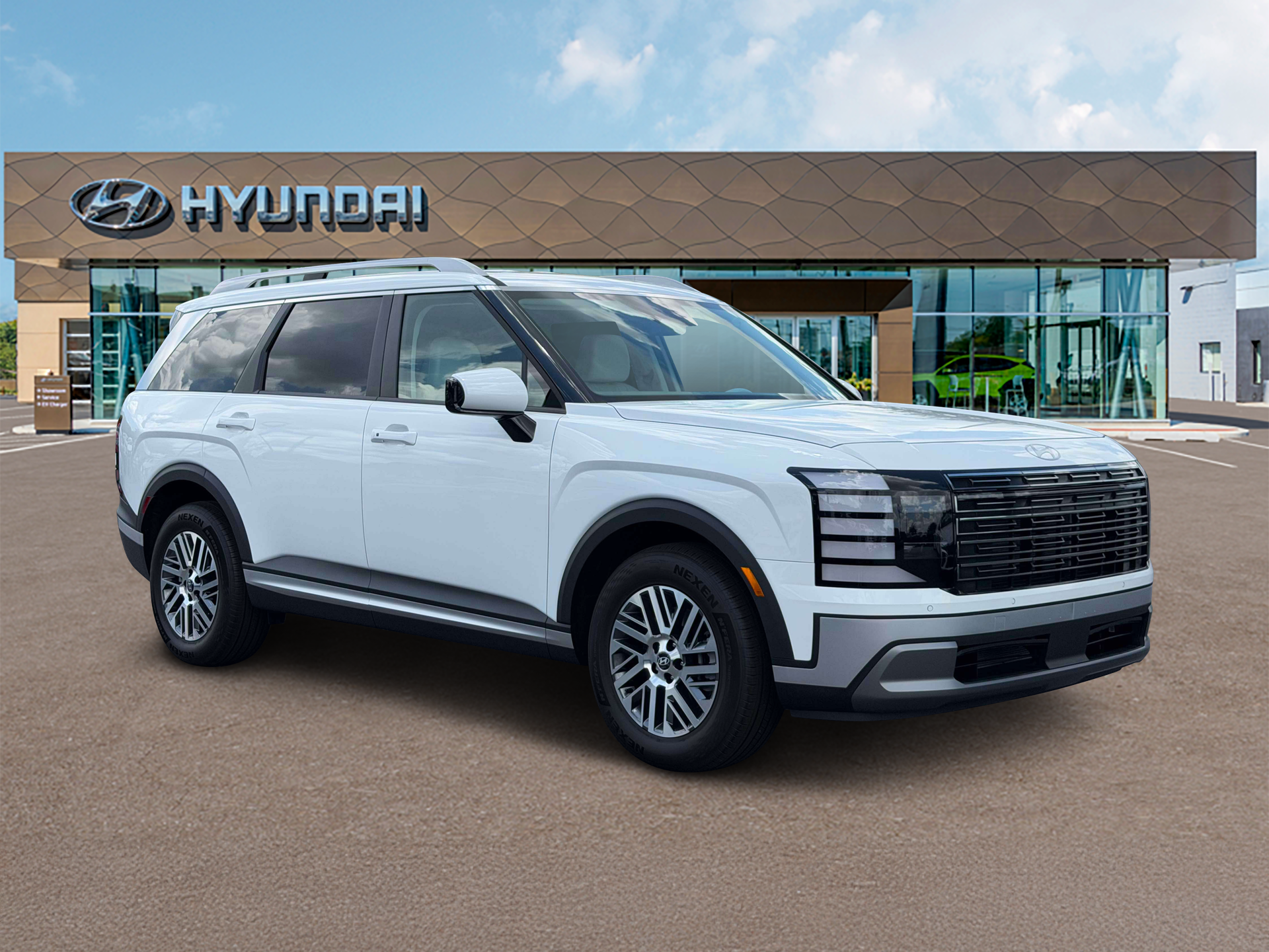 New 2027 White Hyundai SEL FWD image 10