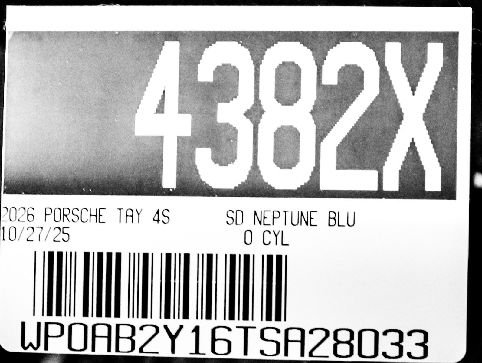 New 2026 Neptune Blue Porsche 4S image 35