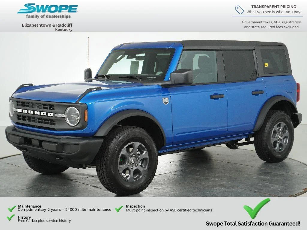 New 2026 Velocity Blue Metallic Ford Big Bend® image 7