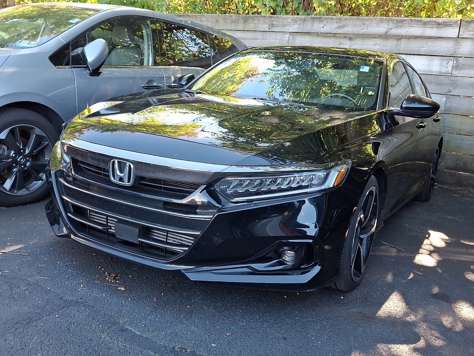 Certified Used 2022 Crystal Black Pearl Honda Sport image 3