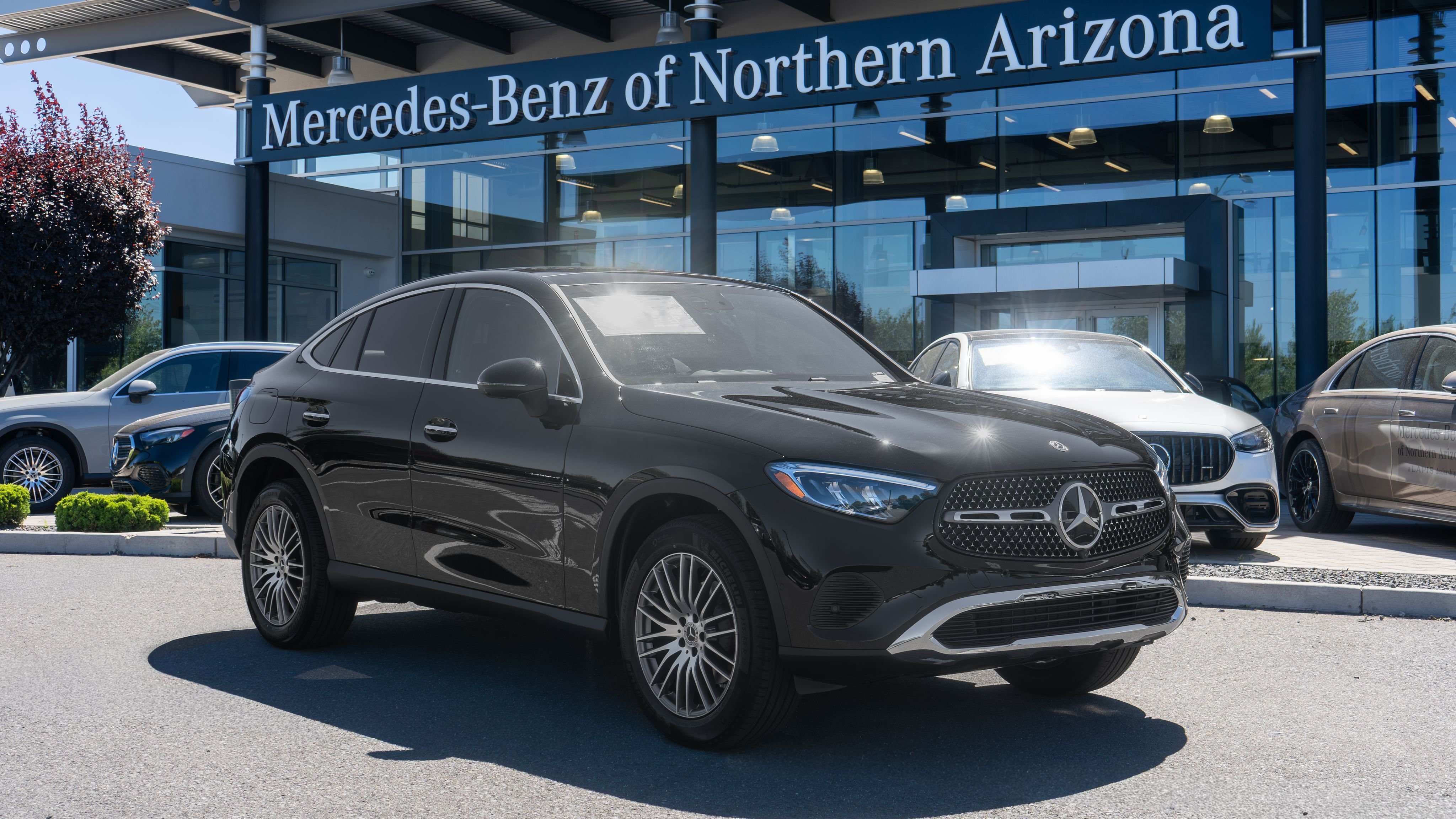 New 2026 Black Mercedes-Benz GLC 300 Coupe image 1