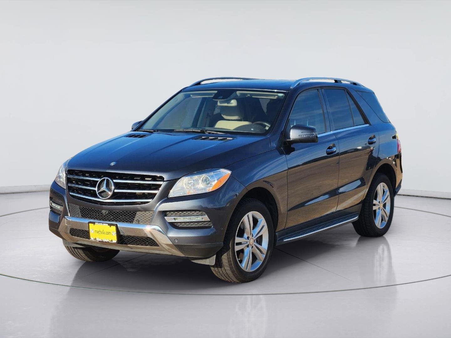 Used 2015 Steel Gray Metallic Mercedes-Benz ML 350 image 3