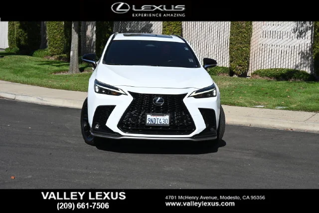 Certified Used 2022 White Lexus 350 F SPORT Handling image 2
