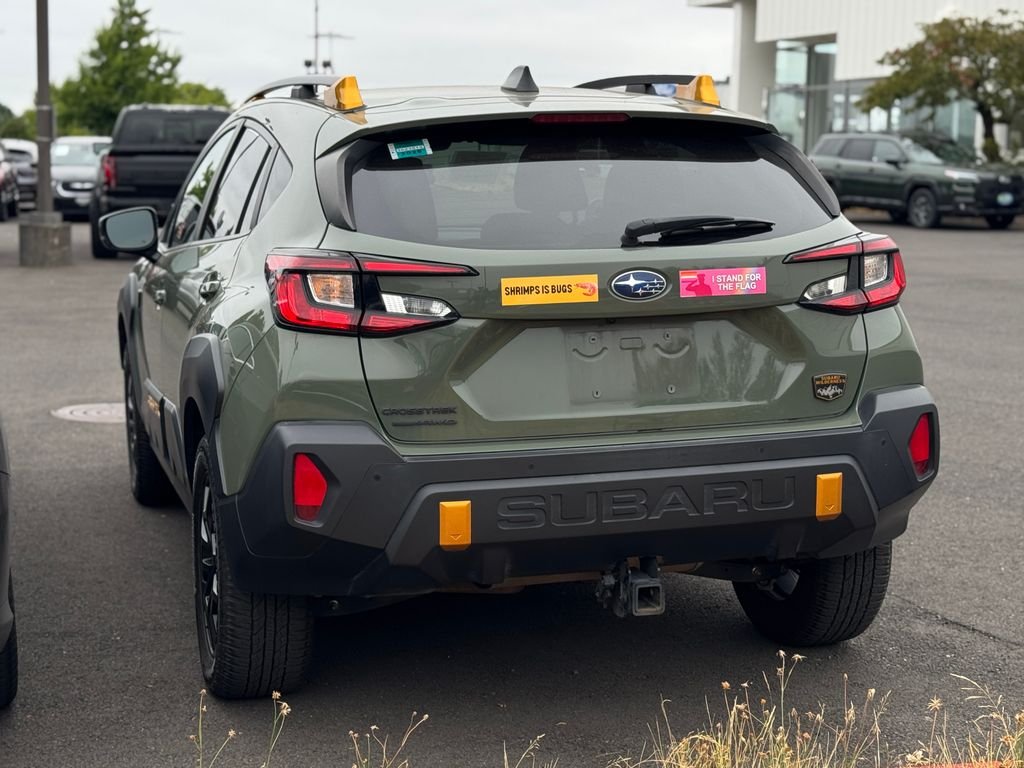 Used 2024 Alpine Green Subaru Wilderness image 2