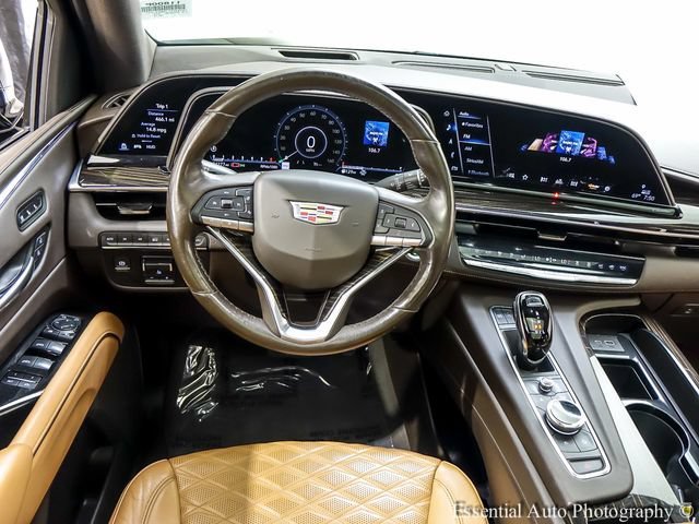 Used 2021 Black Cadillac Premium Luxury image 3