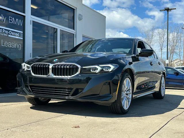 Certified Used 2024 Black Sapphire Metallic BMW 330i xDrive image 3