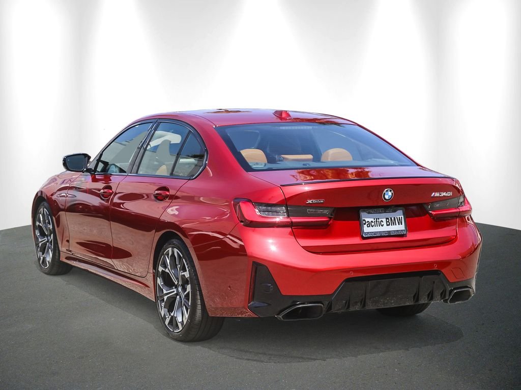 Used 2025 Vegas Red Metallic BMW M340i xDrive image 4