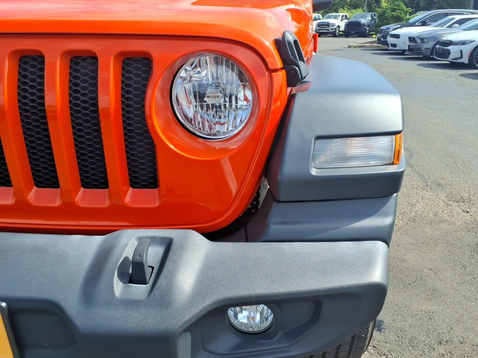 Certified Used 2023 Orange Jeep Sport S image 15