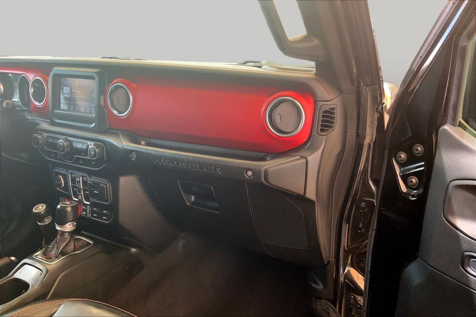 Used 2021 Black Clearcoat Jeep Unlimited Rubicon image 19