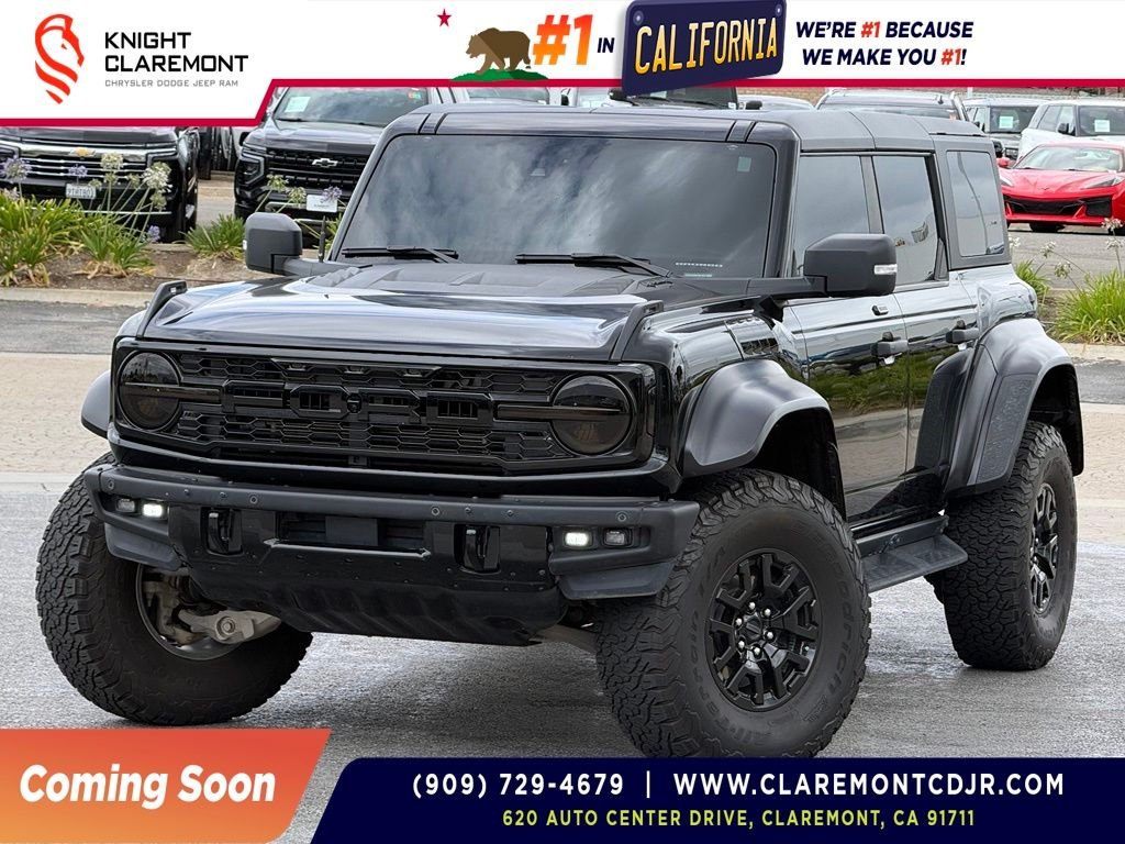 Used 2023 Shadow Black Ford Raptor image 1