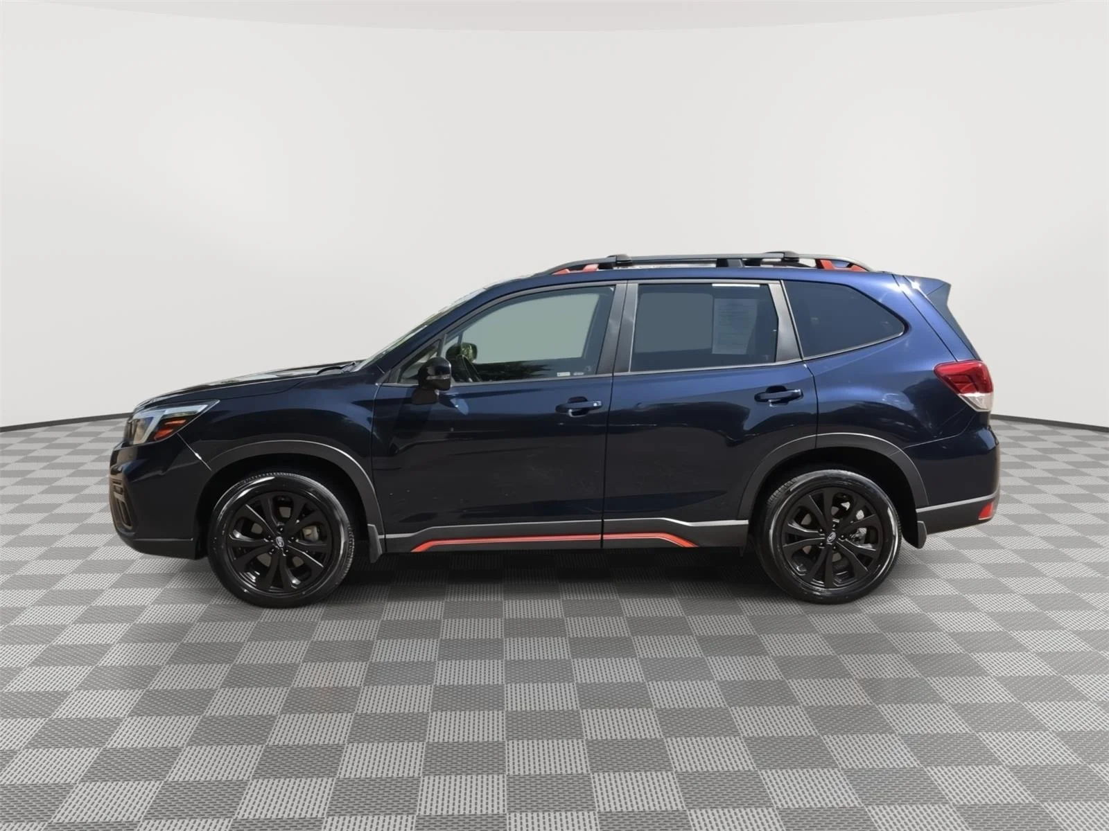 Used 2021 Dark Blue Pearl Subaru Sport image 4