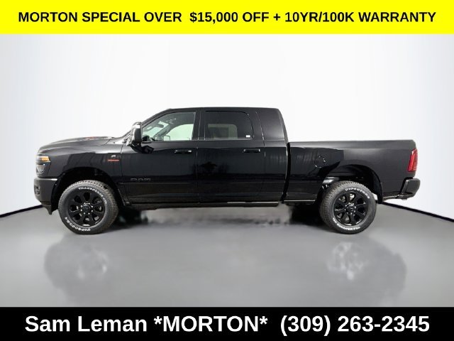 New 2026 Diamond Black Crystal Pearl-Coat Exterior Paint Ram Laramie image 4