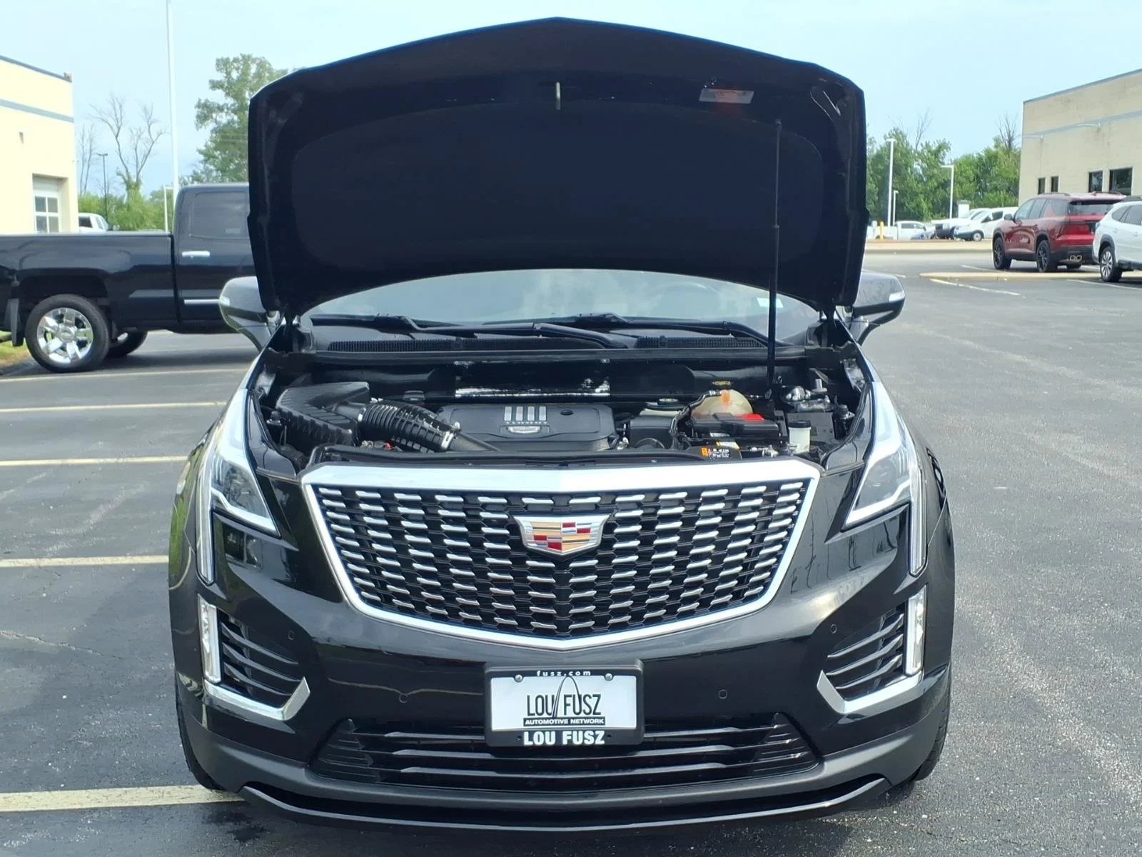 Used 2023 Stellar Black Metallic Cadillac FWD Luxury image 32