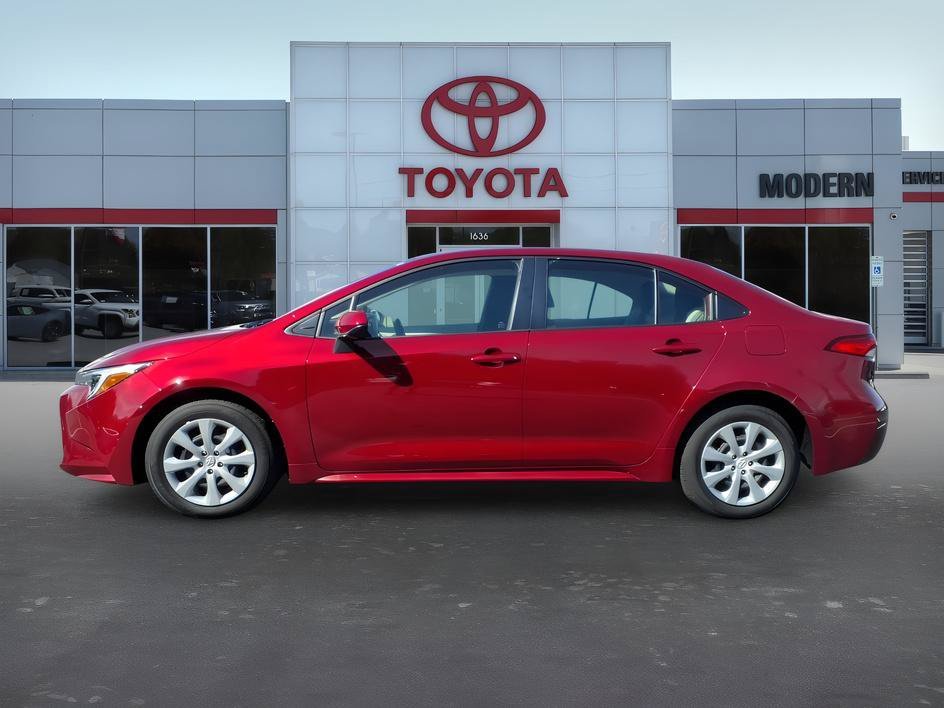 Certified Used 2026 Ruby Flare Pearl Toyota Hybrid LE image 2