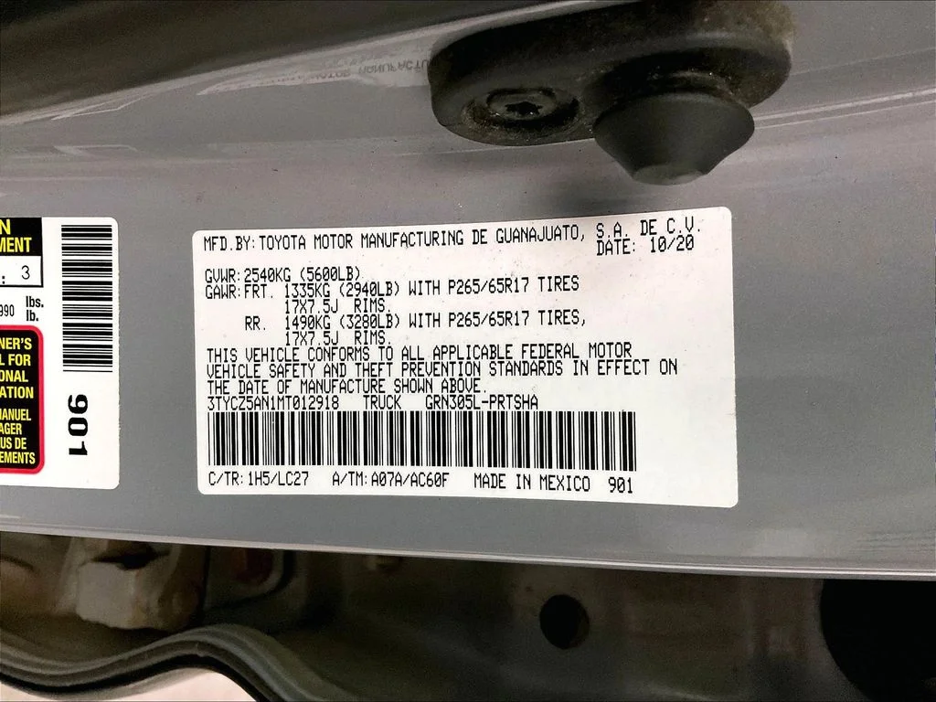 Used 2021 Gray Toyota TRD Sport image 40