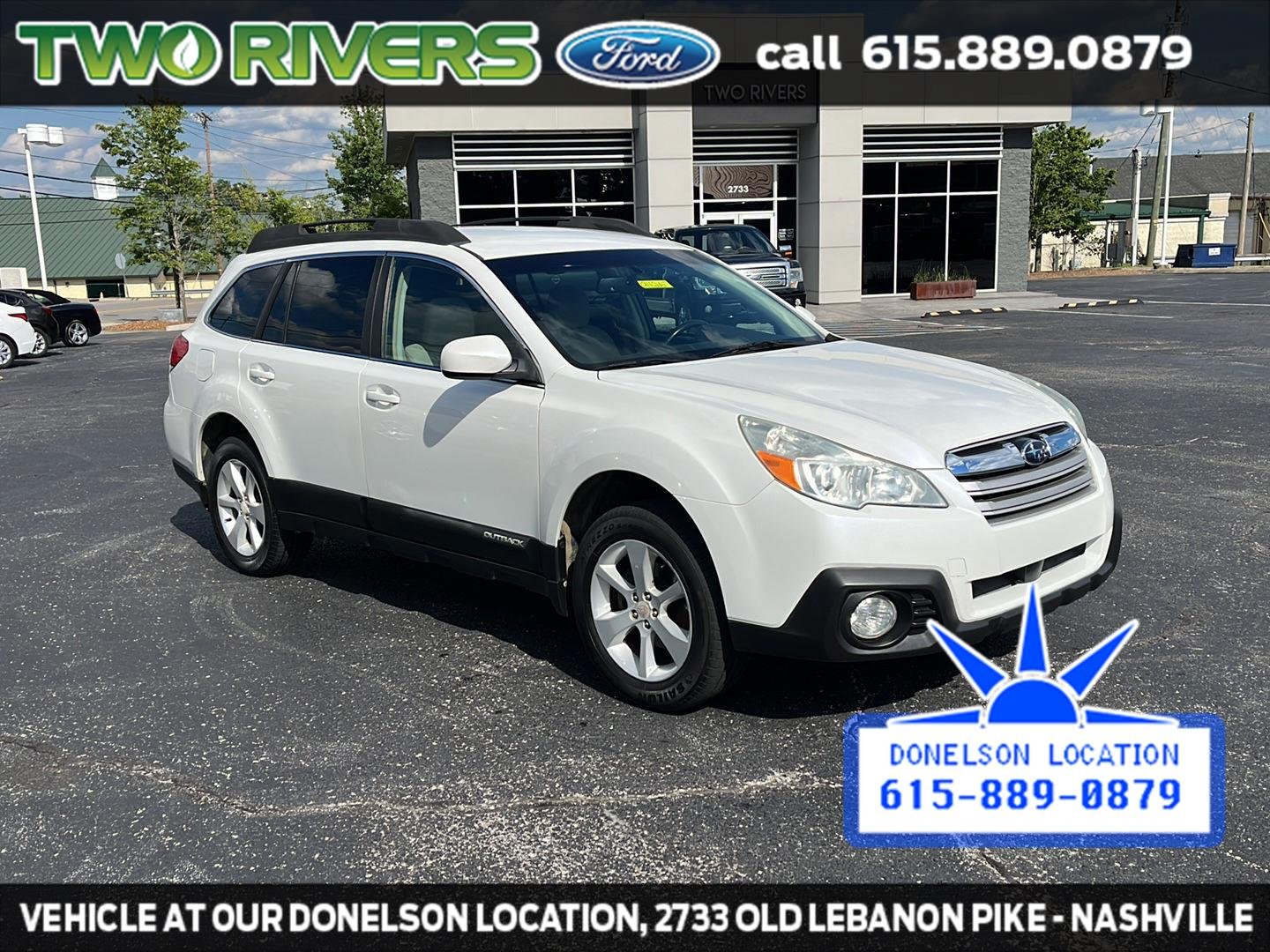 Used 2013 Subaru Outback Premium with VIN 4S4BRCCC7D3291666 for sale in Mt. Juliet, TN