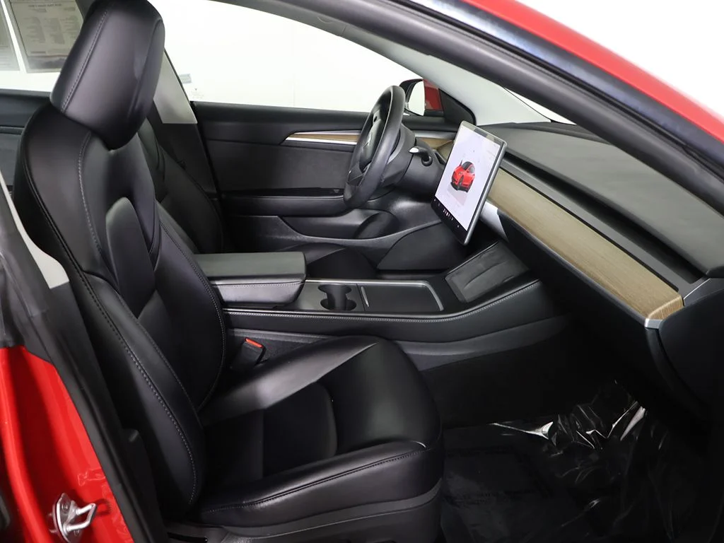 Used 2023 Red Tesla Base image 27