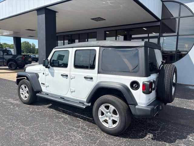 Used 2022 White Jeep Unlimited Sport S image 6