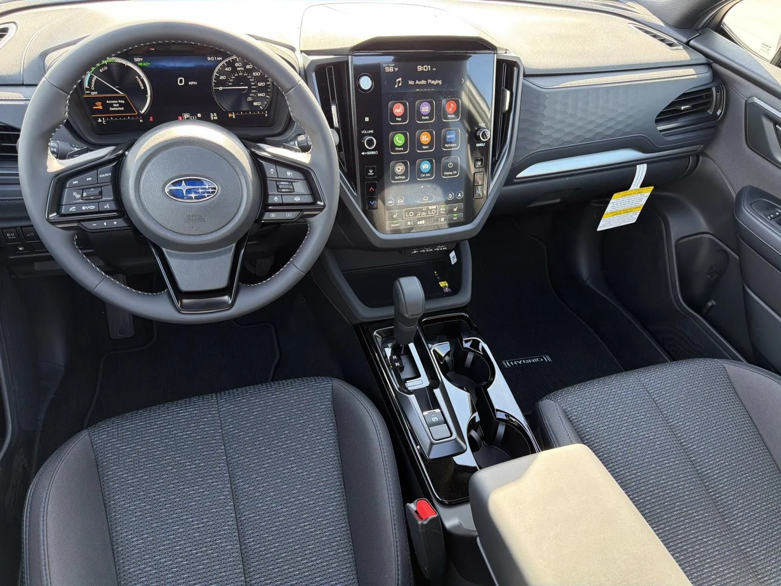 New 2026 MAGNETITE GRAY METALLIC Subaru Premium Hybrid image 6