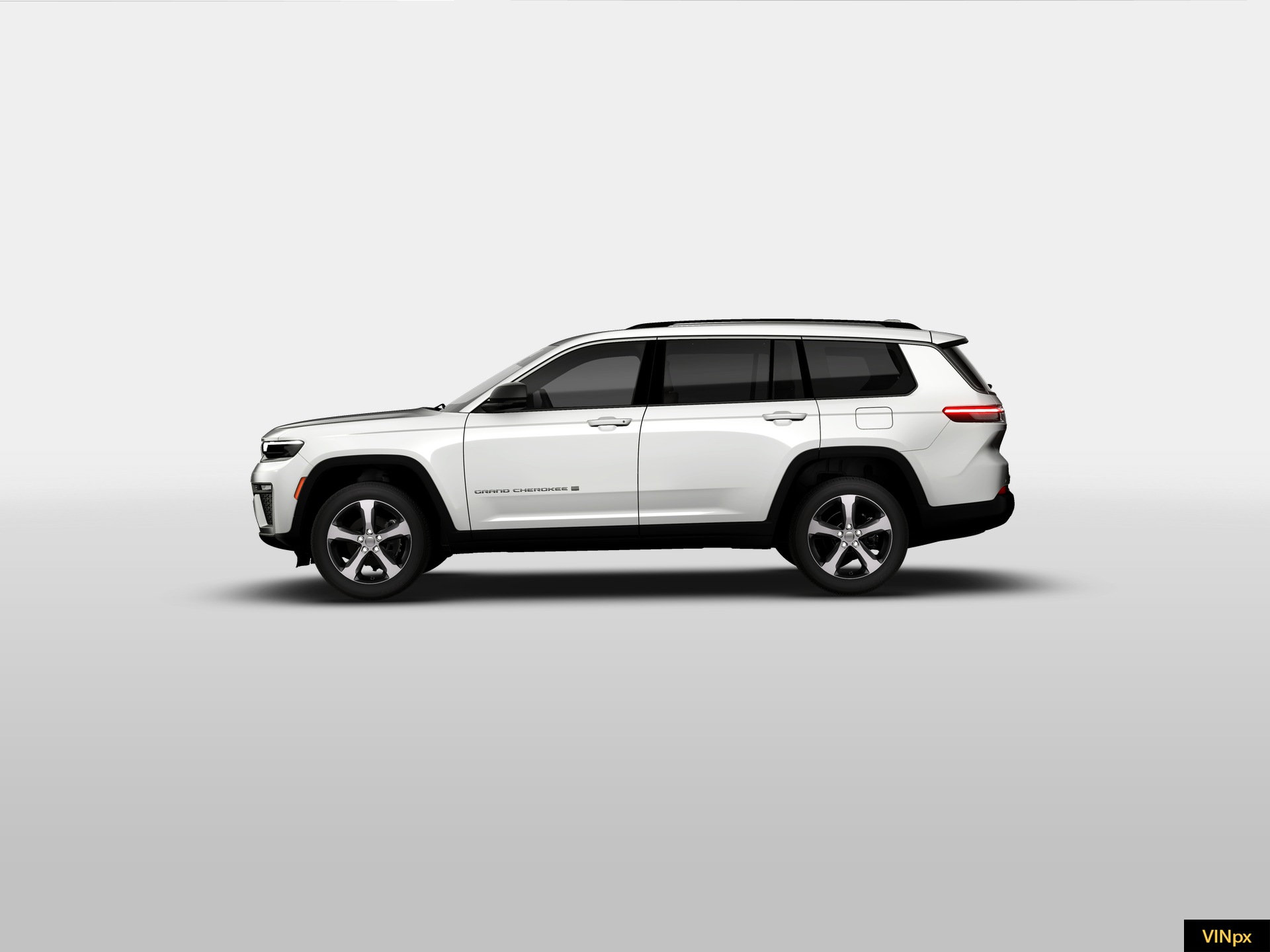 New 2026 Bright White Clear-Coat Exterior Paint Jeep Limited image 3
