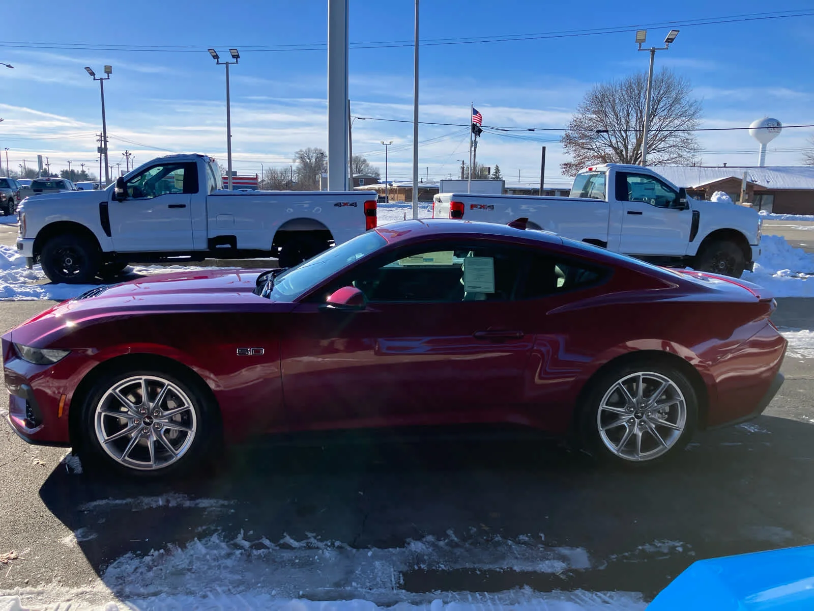 New 2026 Molten Magenta Metallic Tinted Clearcoat Ford GT Premium Fastback image 7