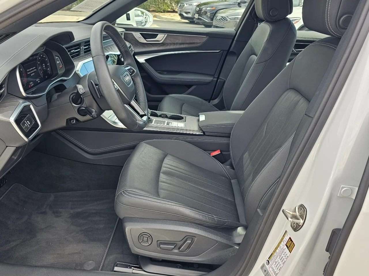Used 2025 Glacier White Audi 55 Premium Plus image 2
