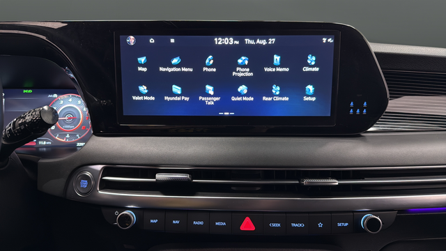 Used 2025 Abyss Black Pearl Hyundai Calligraphy Night Edition image 13