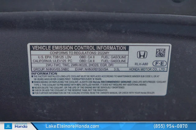 Used 2022 Modern Steel Metallic Honda Touring image 31