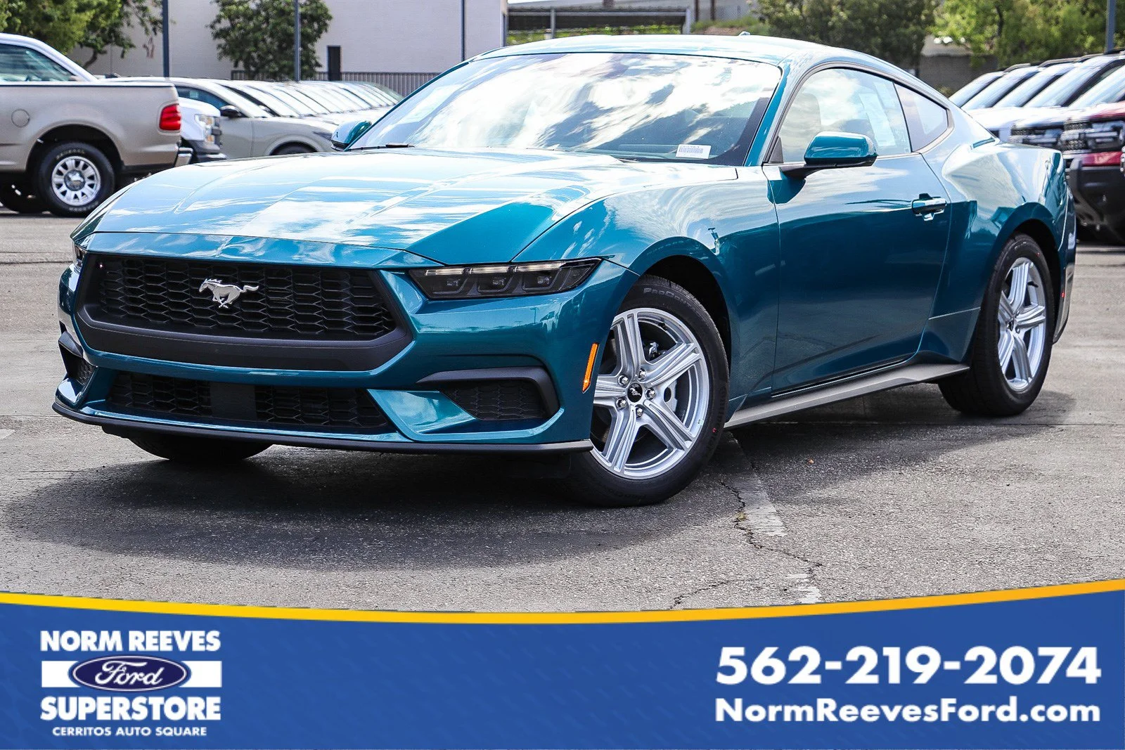 New 2026 Adriatic Blue Metallic Ford EcoBoost® Fastback image 1