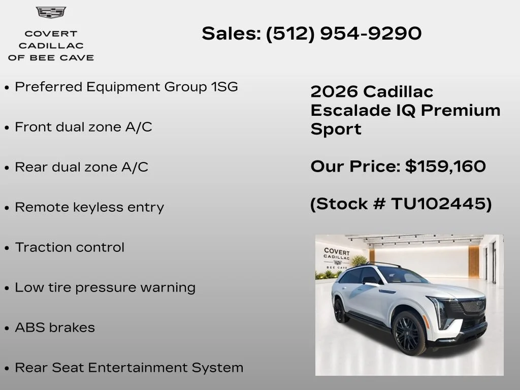 2026 Cadillac Escalade IQ Premium Sport - Photo 7