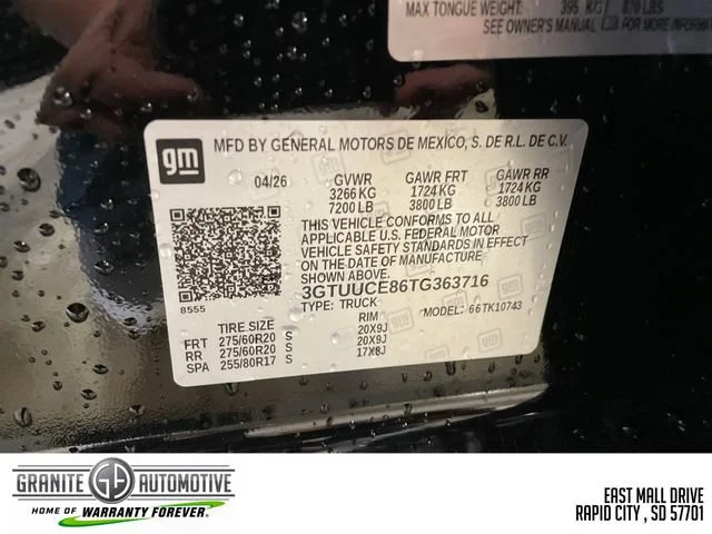 2026 GMC Sierra 1500 Elevation - Photo 19