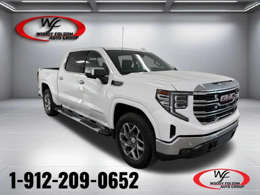 New 2026 Summit White GMC SLT image 1