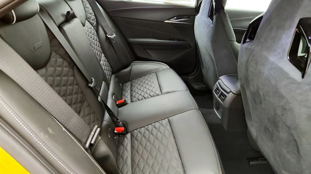 Used 2024 Cyber Yellow Metallic Cadillac 4dr Sedan Blackwing w/ High End Leather Seating & Technology Pkg image 24