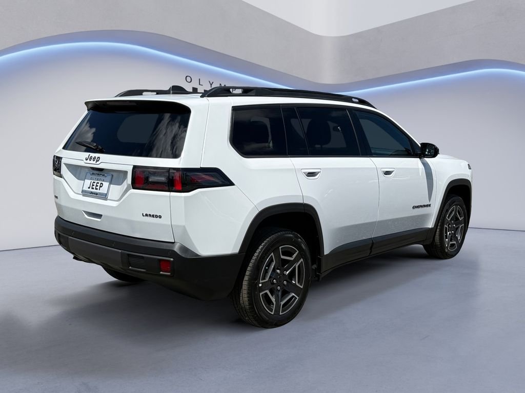 New 2026 Bright White Clear-Coat Exterior Paint Jeep Laredo image 5