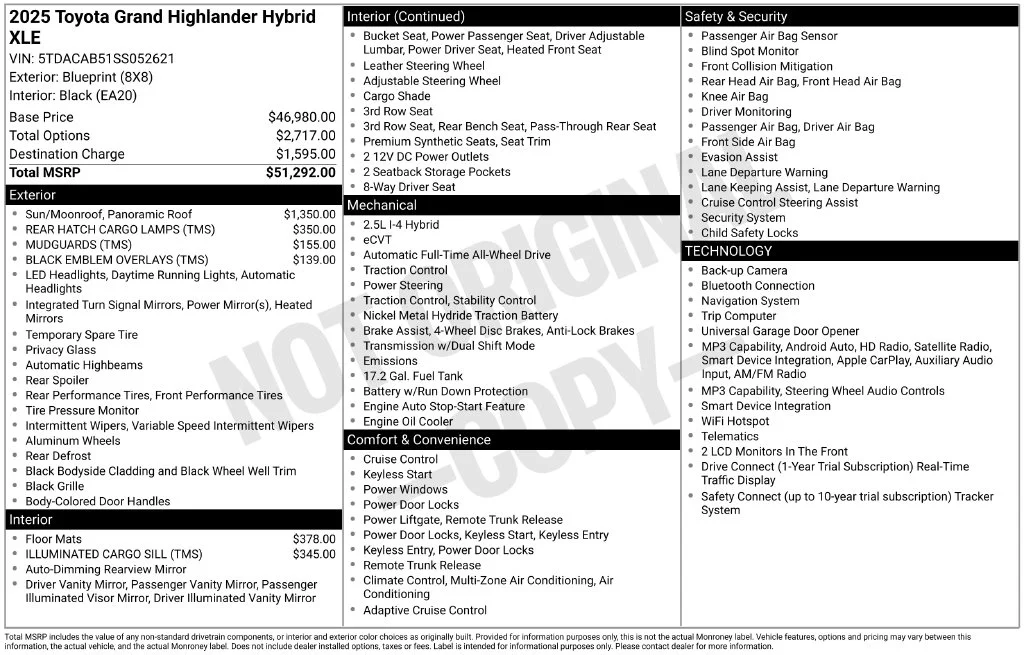 Used 2025  Toyota XLE image 6