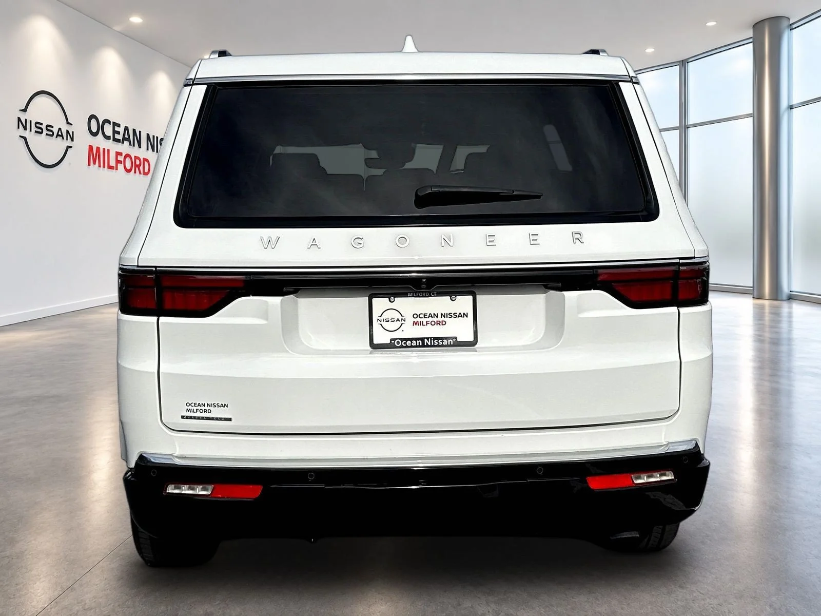Used 2023 Bright White Clearcoat Jeep Base image 6