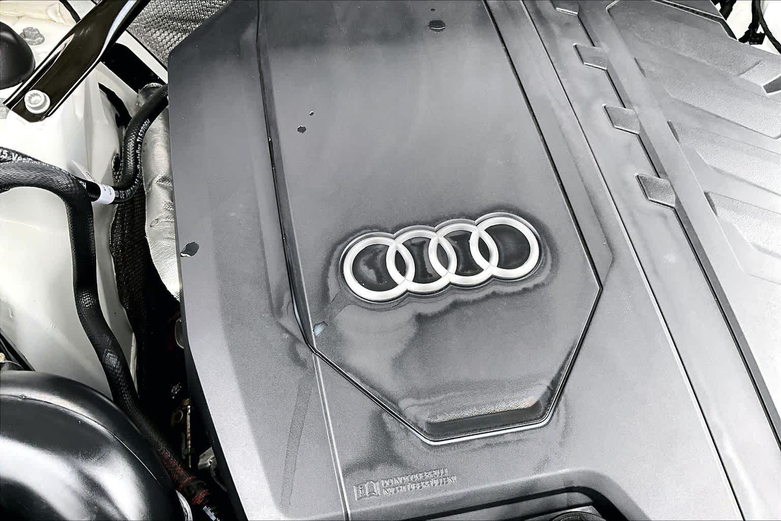 Used 2021 Glacier White Metallic Audi Premium Plus image 32