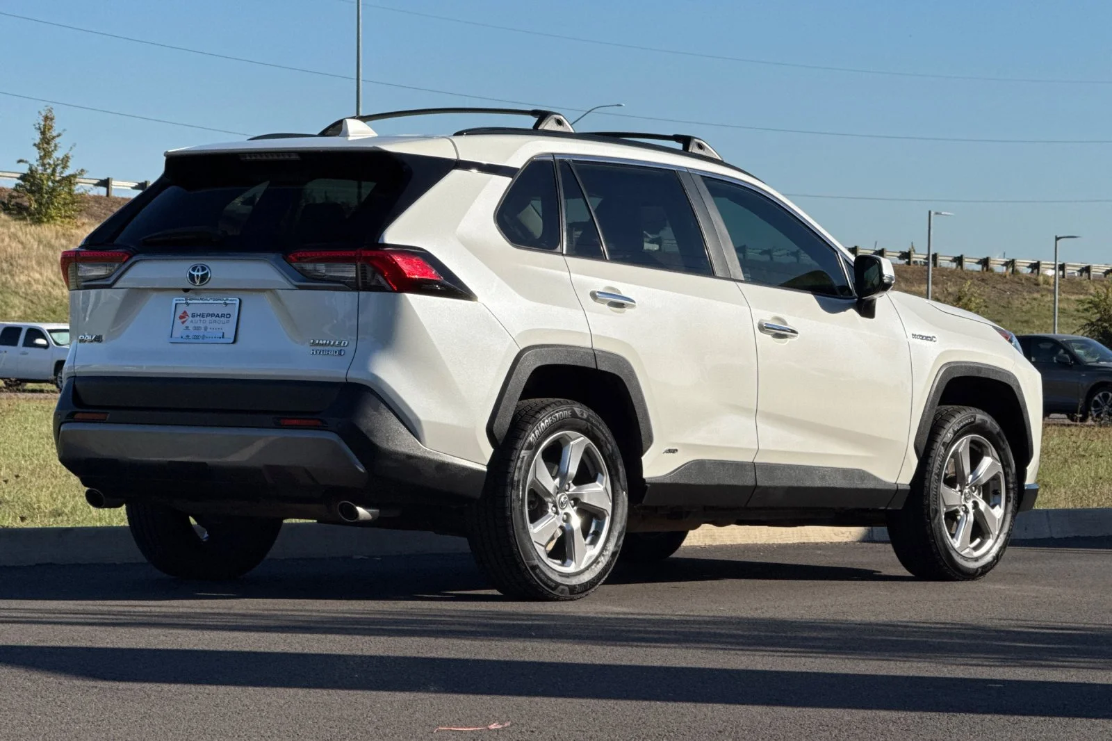 Used 2020 White Toyota Limited image 3