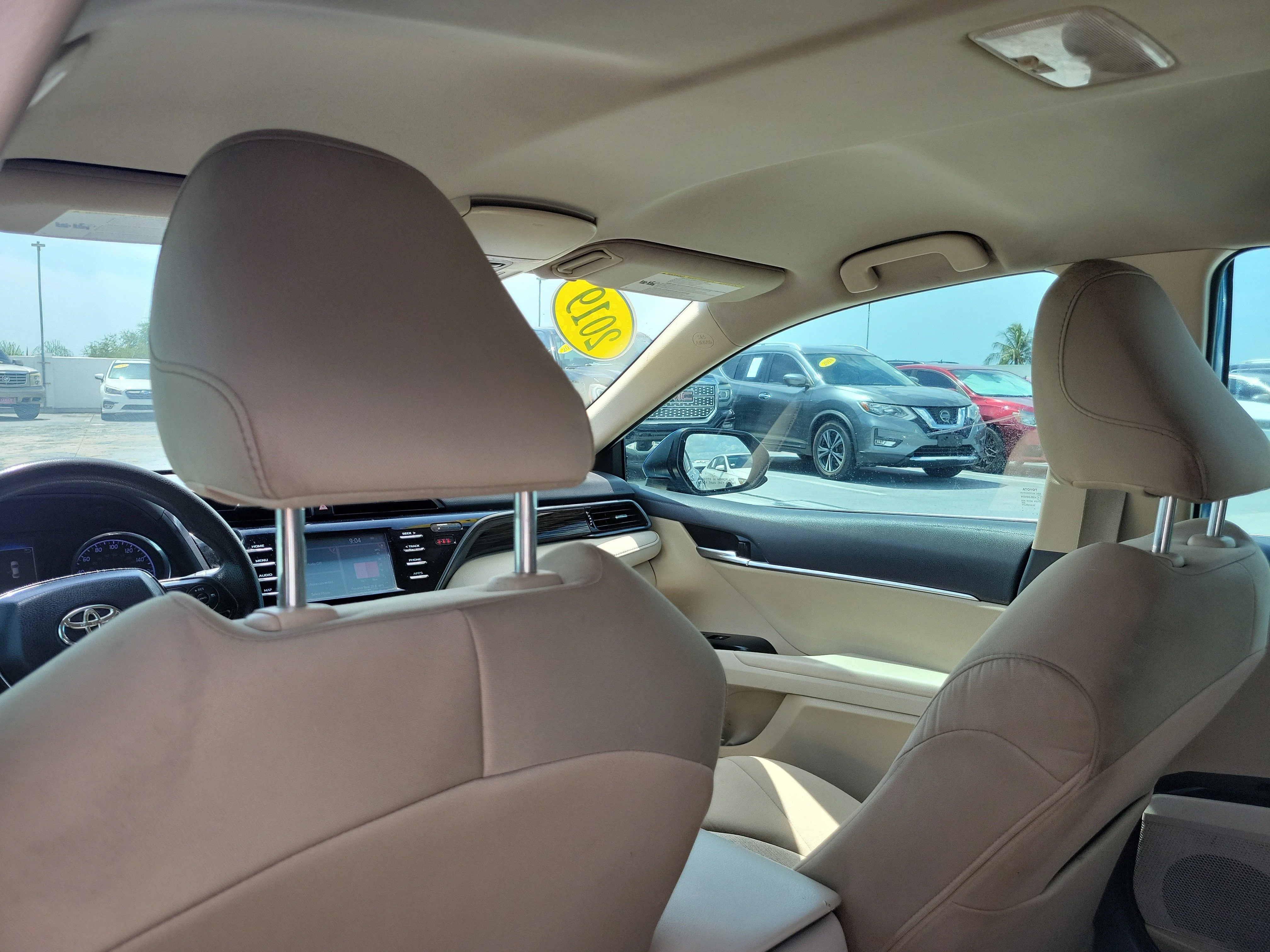 Used 2019 Blue Streak Metallic Toyota LE image 13