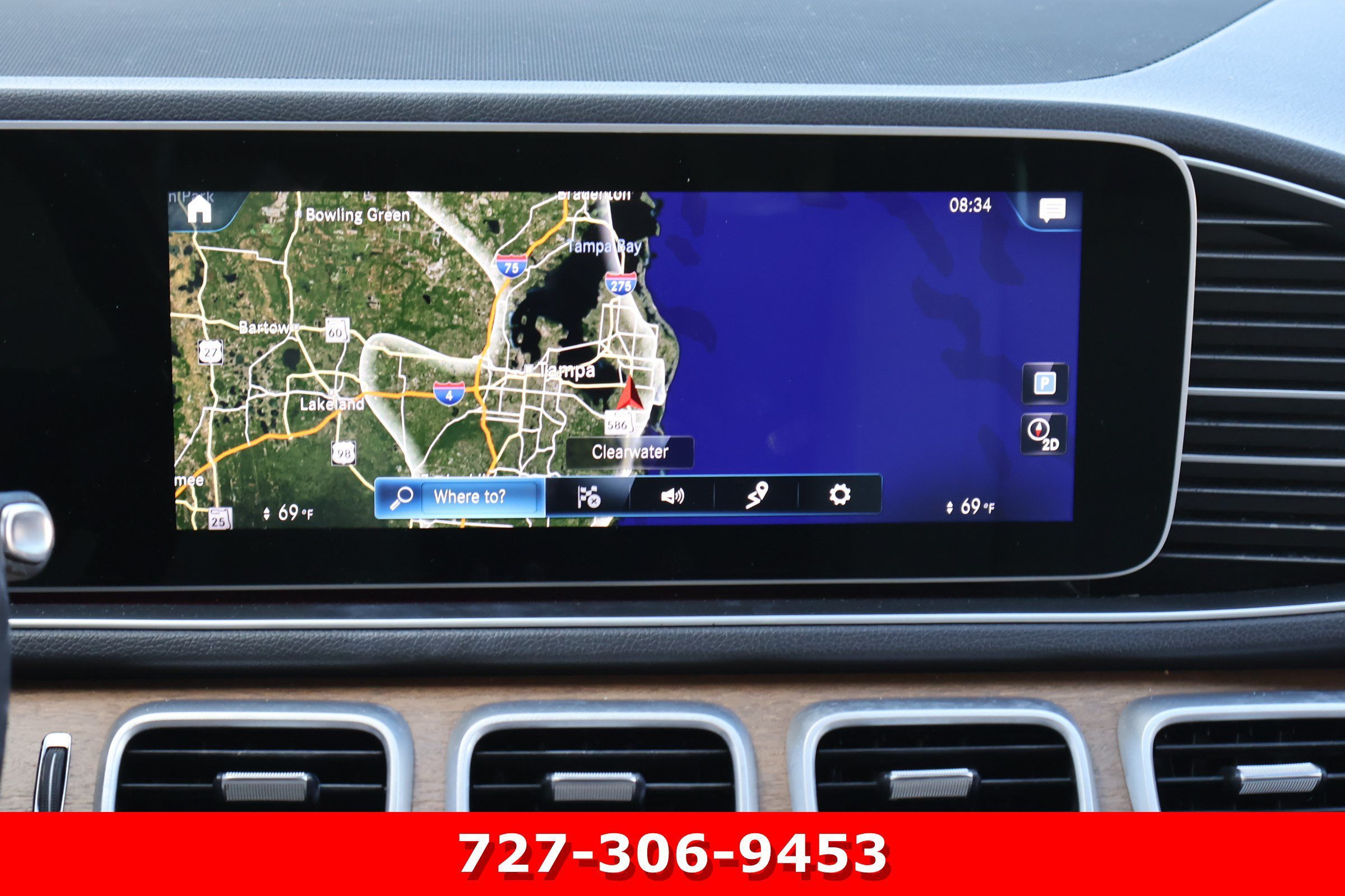 Certified Used 2021 Polar White Mercedes-Benz GLE 350 image 2