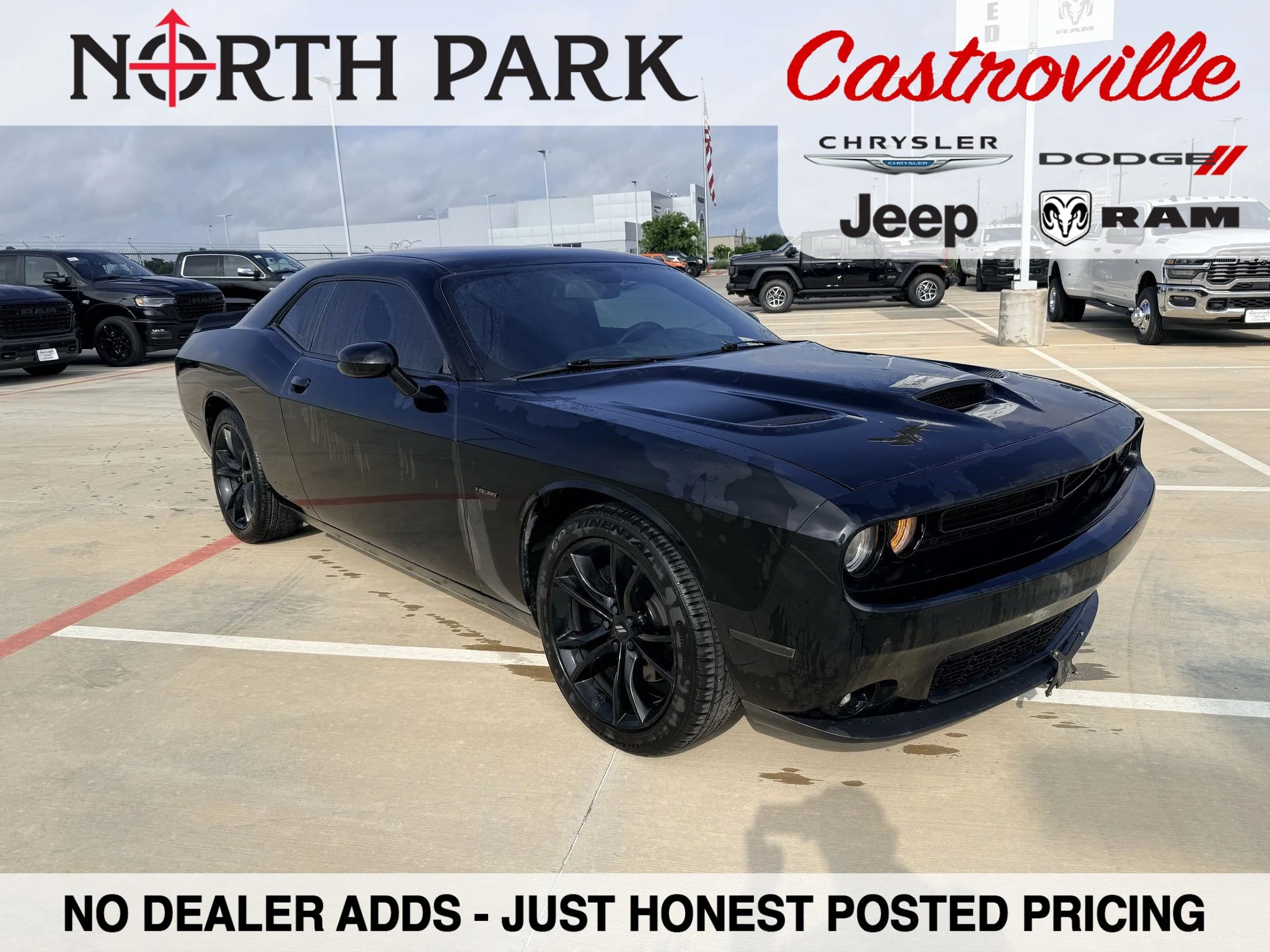 Used 2017 Black Dodge R/T image 1