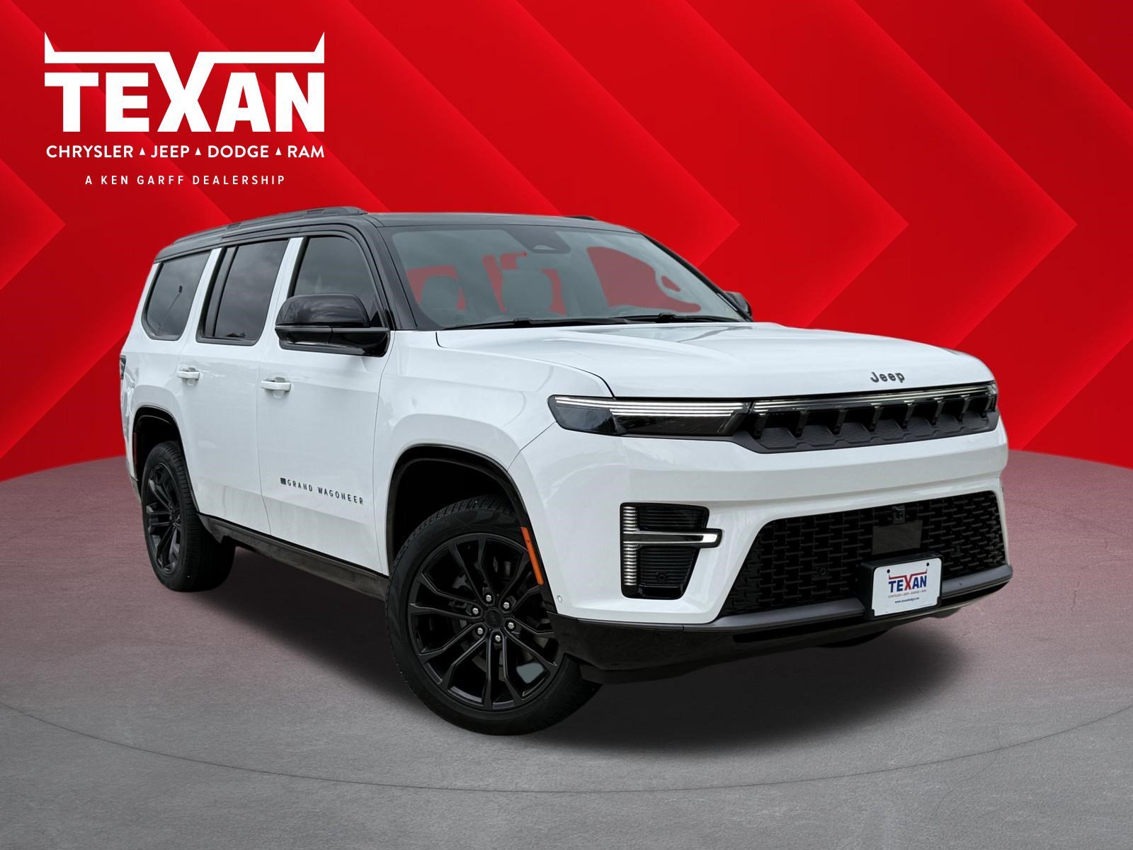 New 2026 Bright White Clearcoat Jeep Summit Obsidian image 1