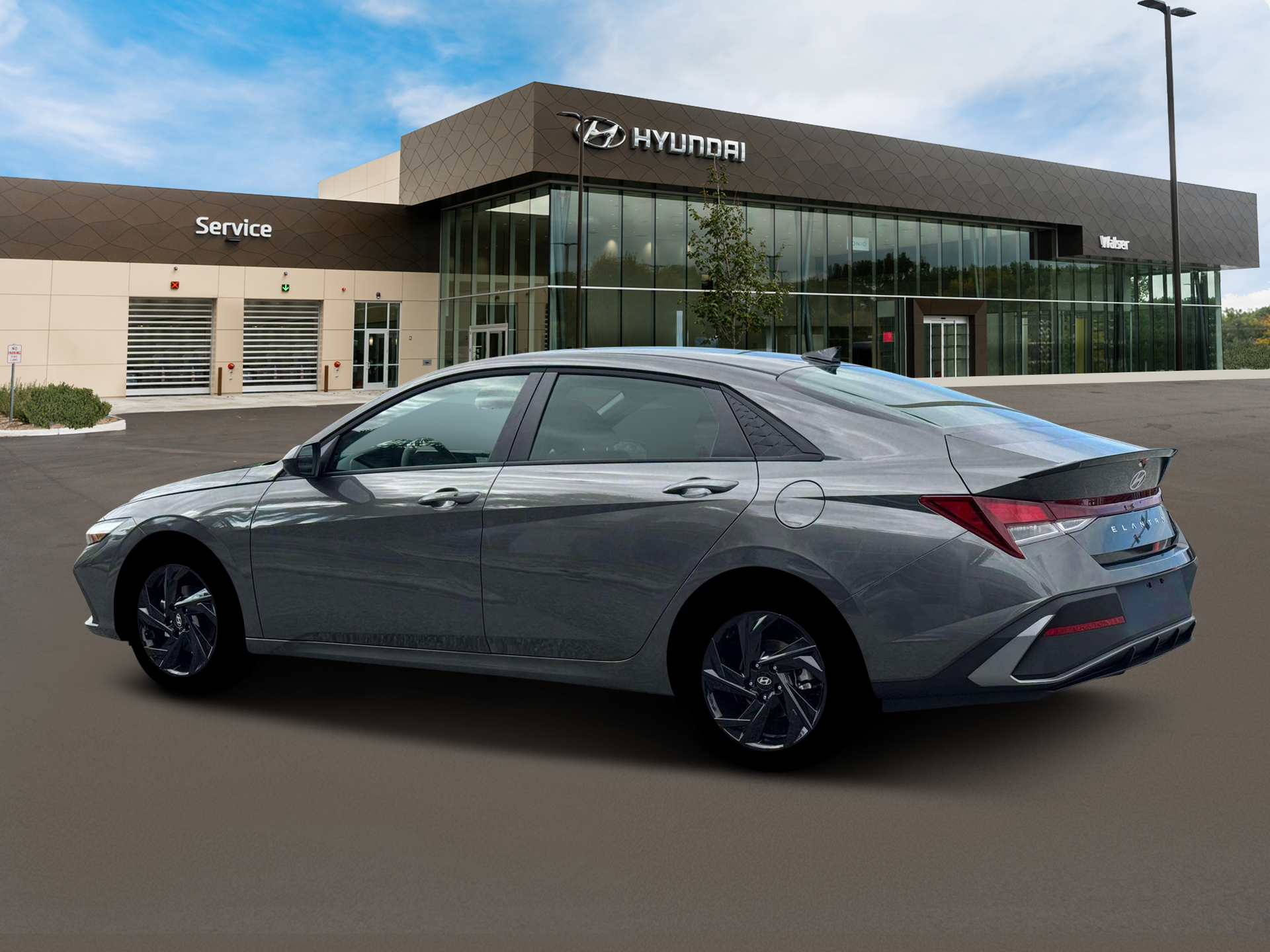 New 2026 Amazon Gray Hyundai SEL Sport Sedan FWD image 24