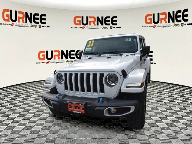 Used 2023 White Jeep Sahara 4xe image 8