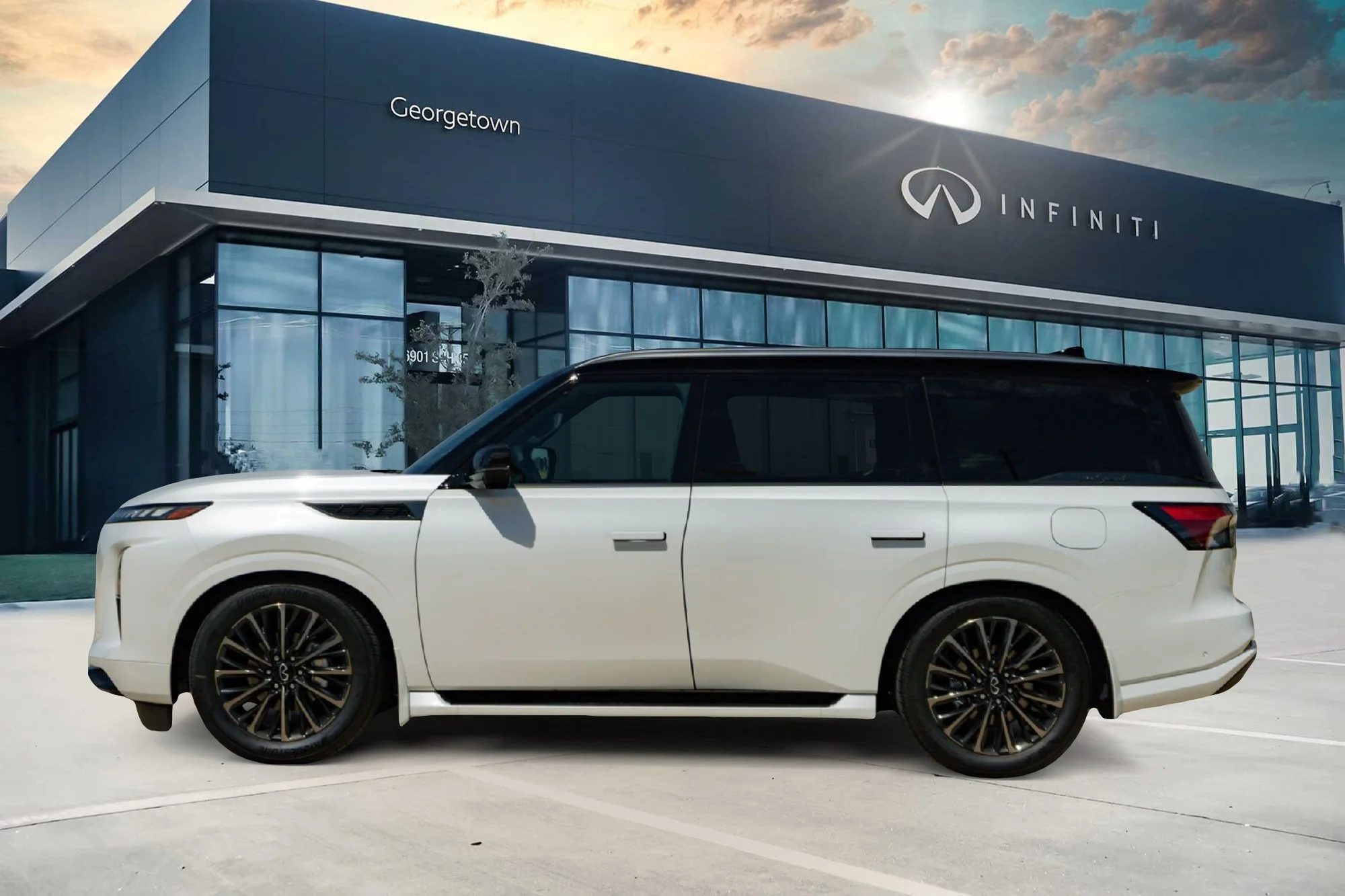 New 2027 2T RADIANT WHIT INFINITI Autograph 4WD image 7