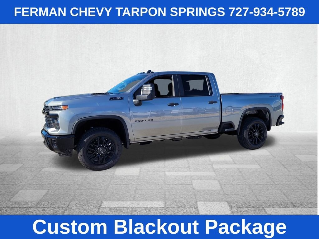 New 2026 Sterling Gray Metallic Chevrolet Custom image 6